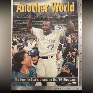 Toronto Blue Jays 93 World Series Baseball Champs Magazine MLB Ball Collectible